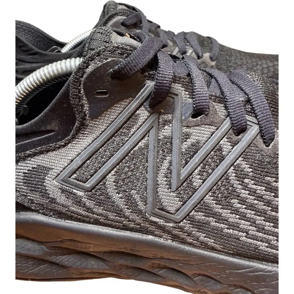 NEW BALANCE Fresh Foam Men's 9 Black Phantom Running Shoe Sneaker 1080V11